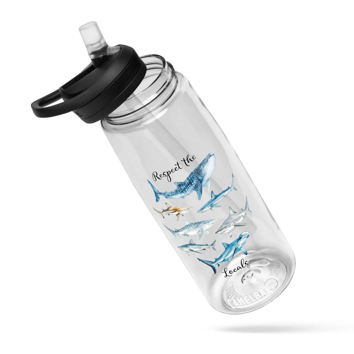 Respect the Locals Water Bottle - Salinity Swimwear