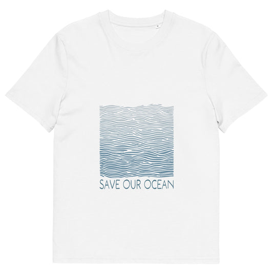 Salinity Swimwear Save Our Ocean Men's Organic Cotton T-Shirt T-Shirt