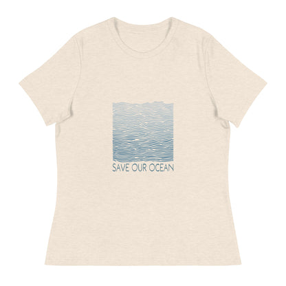 Salinity Swimwear Save Our Ocean Women's T-Shirt T-Shirt