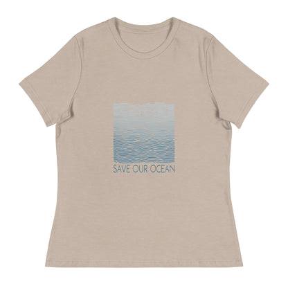 Salinity Swimwear Save Our Ocean Women's T-Shirt T-Shirt