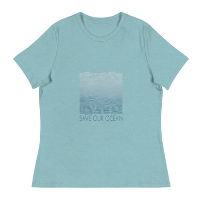 Salinity Swimwear Save Our Ocean Women's T-Shirt T-Shirt