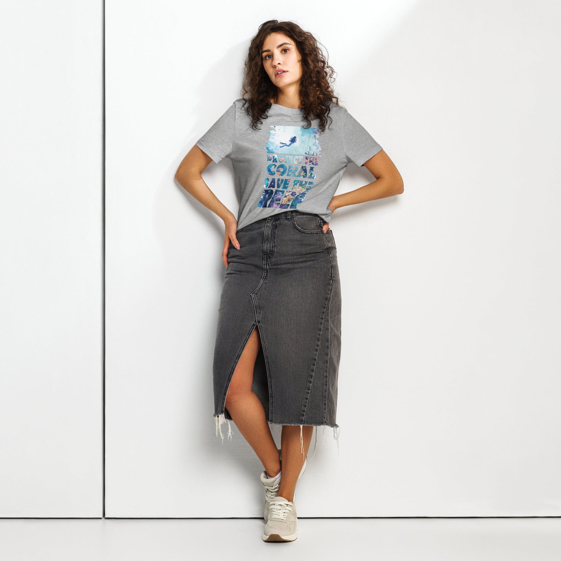 Salinity Swimwear Save the Reef Women’s Organic T-Shirt T-Shirt