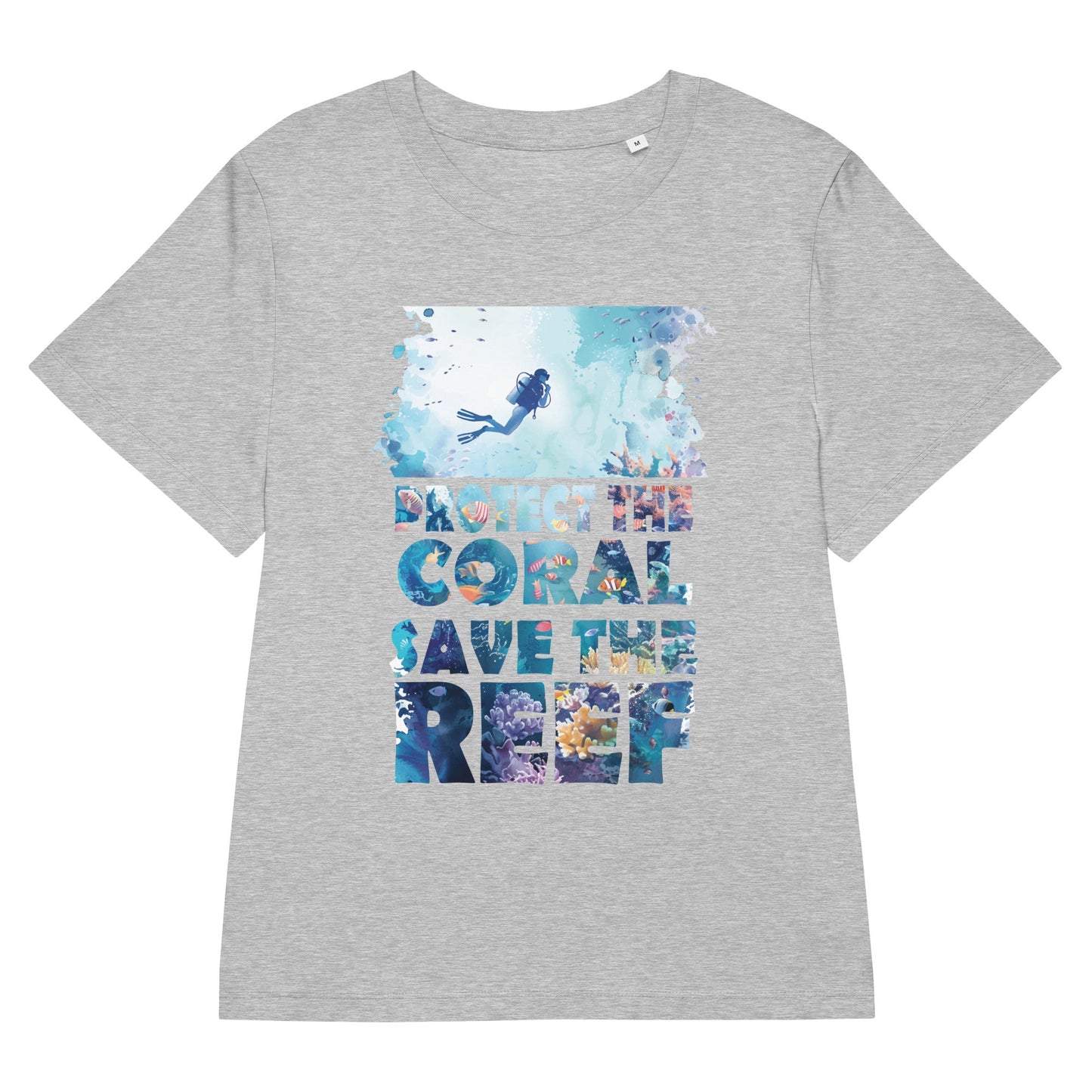 Salinity Swimwear Save the Reef Women’s Organic T-Shirt T-Shirt