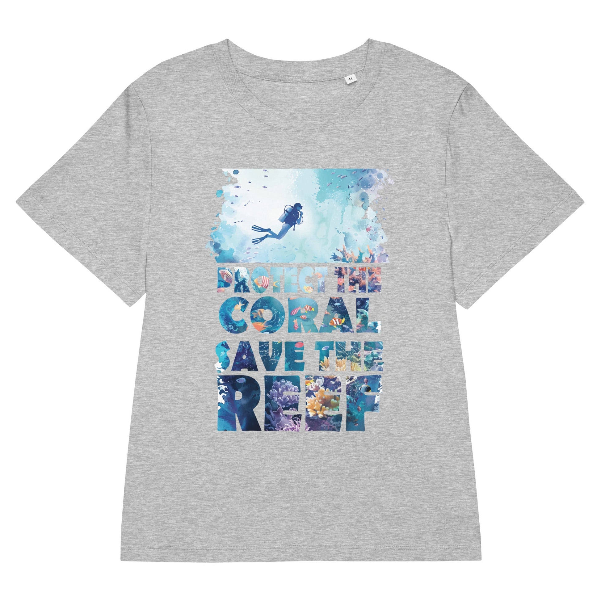 Salinity Swimwear Save the Reef Women’s Organic T-Shirt T-Shirt