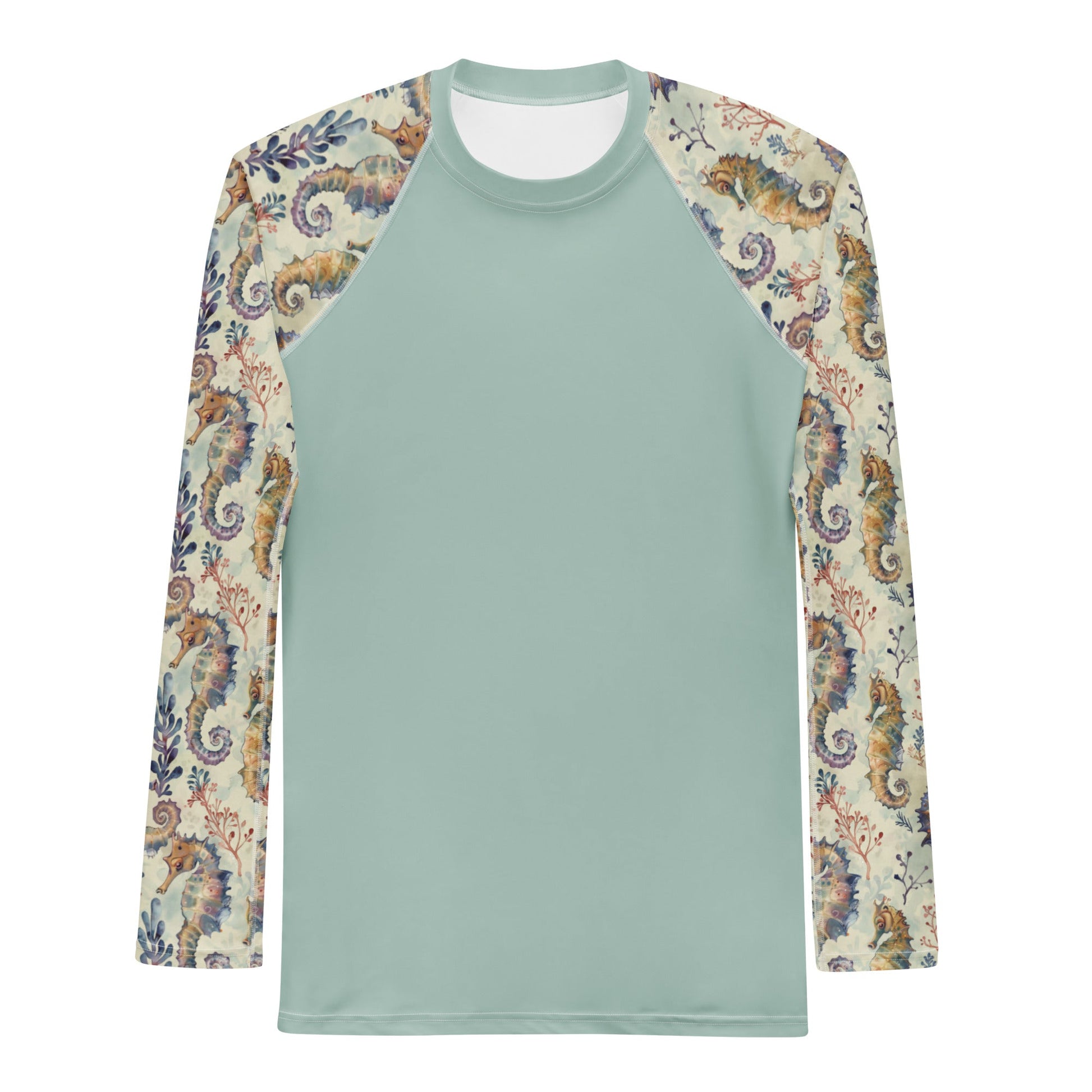 Salinity Swimwear Seahorse Haven Men's Rash Guard Rash Guard
