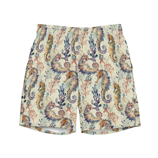 Salinity Swimwear Seahorse Haven Men's Swim Trunks Swim Trunks