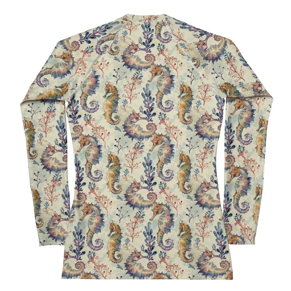 Salinity Swimwear Seahorse Haven Women's Rash Guard Rash Guard