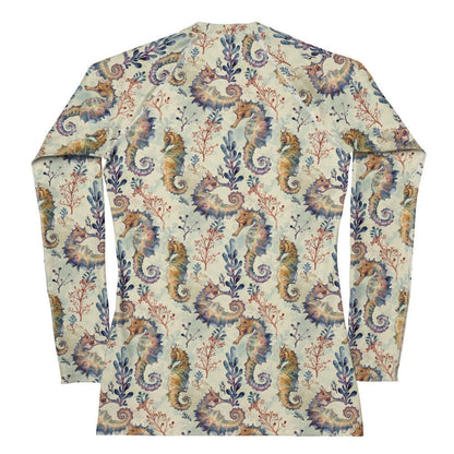 Salinity Swimwear Seahorse Haven Women's Rash Guard Rash Guard