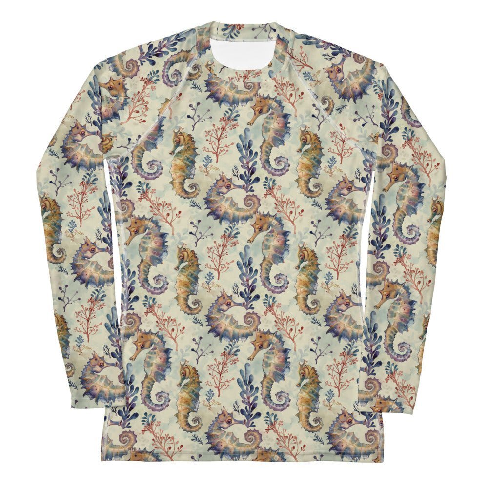 Salinity Swimwear Seahorse Haven Women's Rash Guard Rash Guard