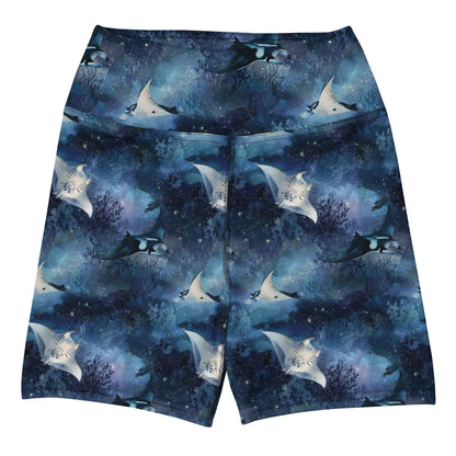 Salinity Swimwear Seascape Dolphin 4" Inch Dive Shorts Shorts