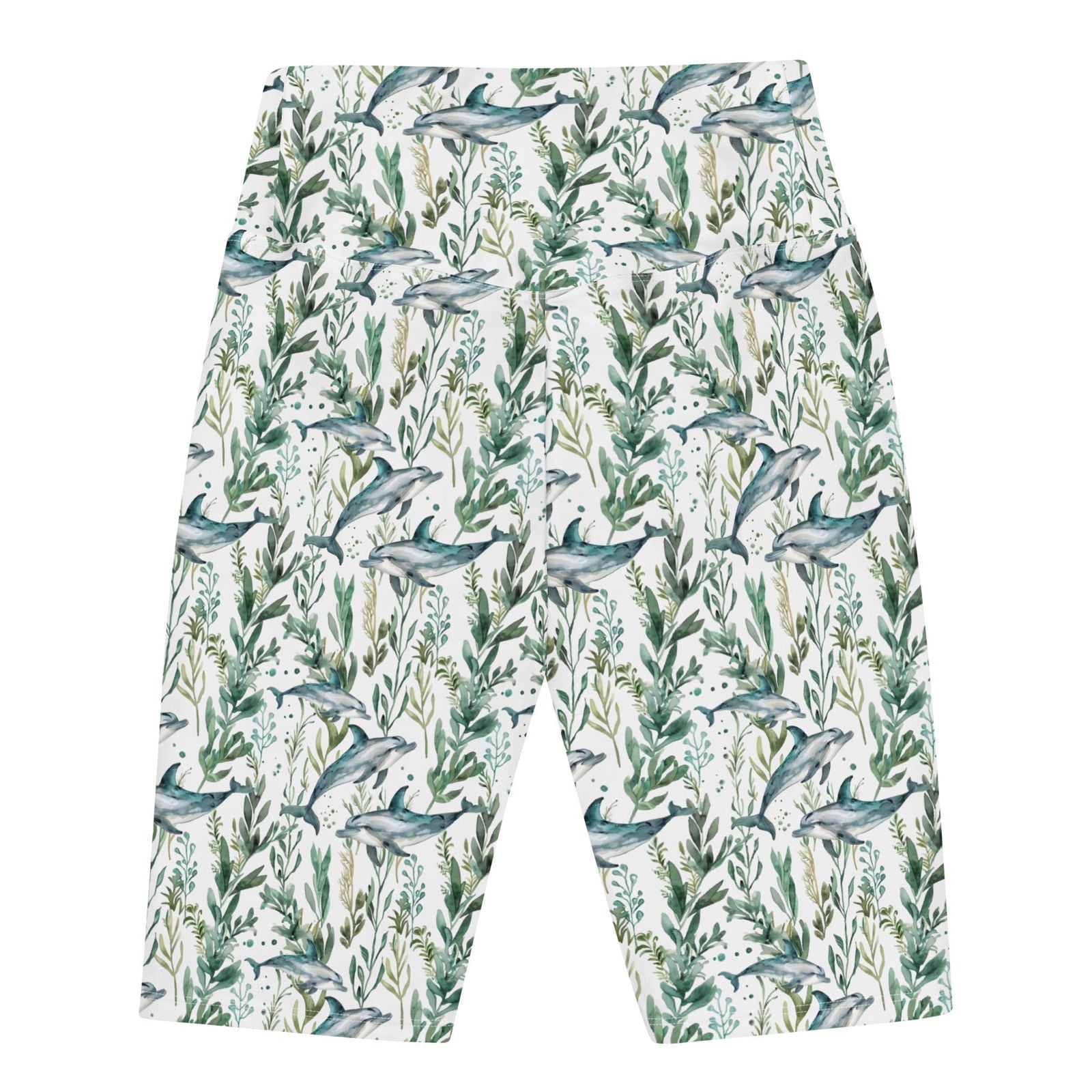 Salinity Swimwear Seascape Dolphin 8" Inch Dive Shorts Shorts