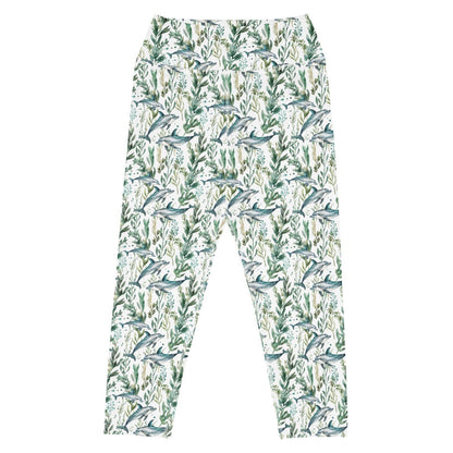 Seascape Dolphin Capri Swim Leggings - Salinity Swimwear