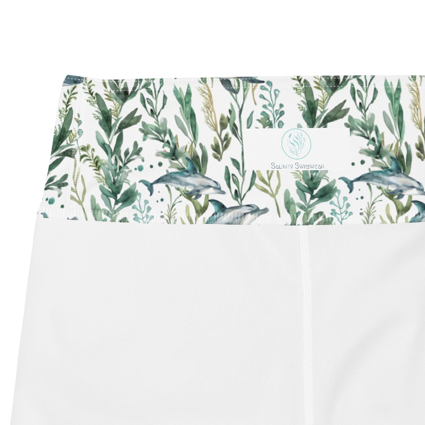 Seascape Dolphin Capri Swim Leggings - Salinity Swimwear