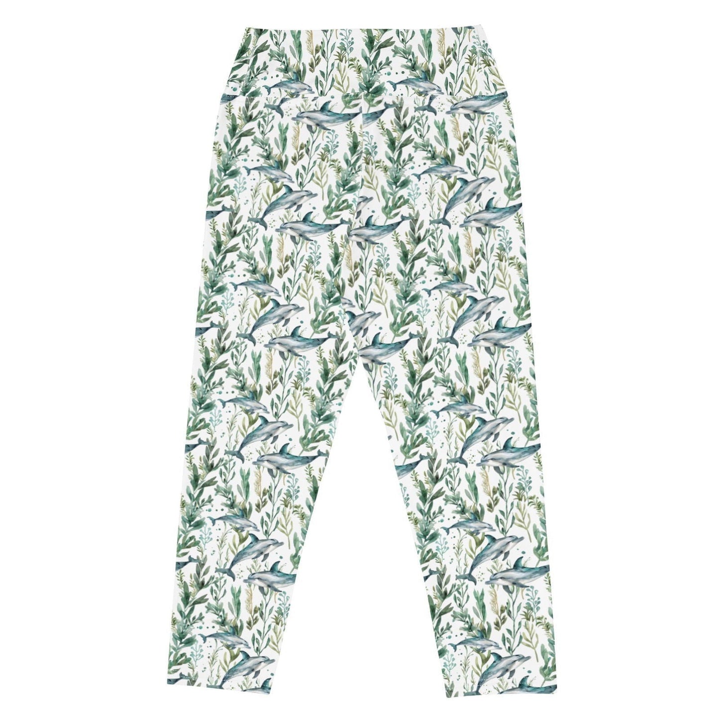 Seascape Dolphin Capri Swim Leggings - Salinity Swimwear