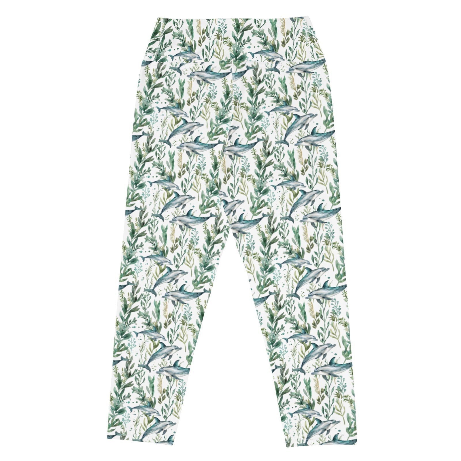 Seascape Dolphin Capri Swim Leggings - Salinity Swimwear