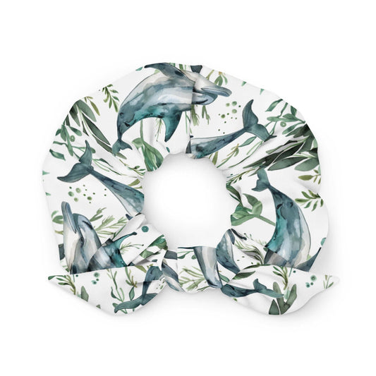 Salinity Swimwear Seascape Dolphin Eco - Scrunchie Scrunchie