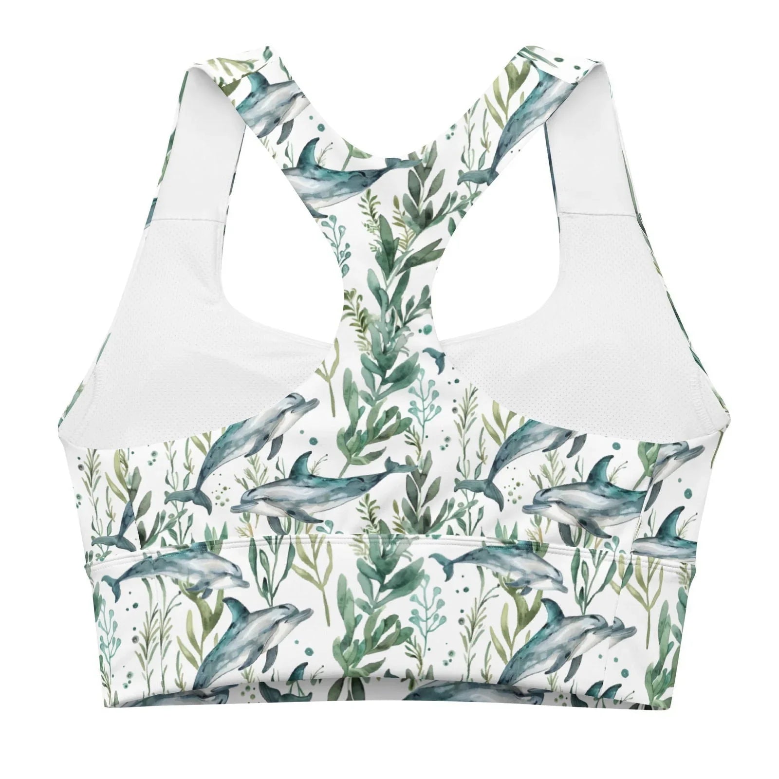 Seascape Dolphin Eco Sports Bra Top - Salinity Swimwear