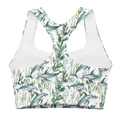 Seascape Dolphin Eco Sports Bra Top - Salinity Swimwear