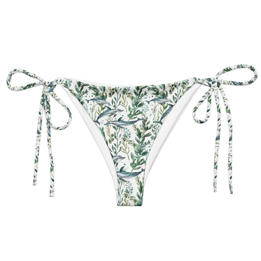 Salinity Swimwear Seascape Dolphin Eco String Bikini Bottom Bikini Bottom