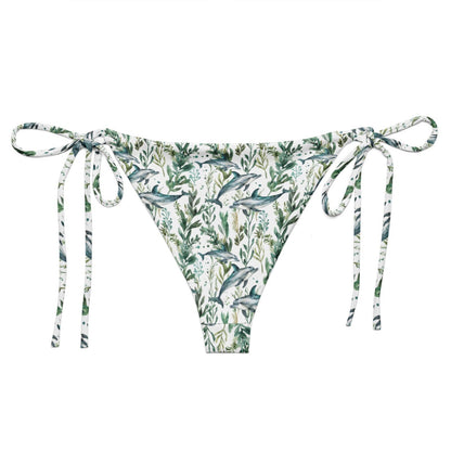 Salinity Swimwear Seascape Dolphin Eco String Bikini Bottom Bikini Bottom