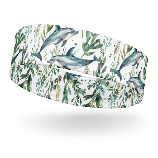 Salinity Swimwear Seascape Dolphin Headband Headband