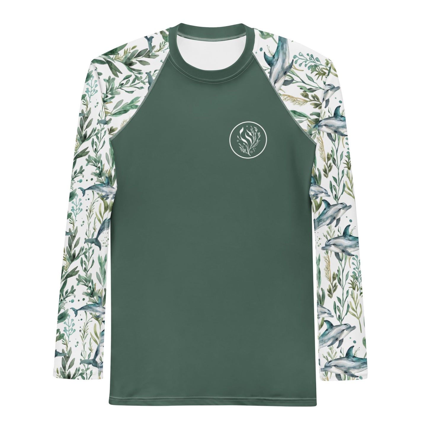 Seascape Dolphin Men's Rash Guard - Salinity Swimwear