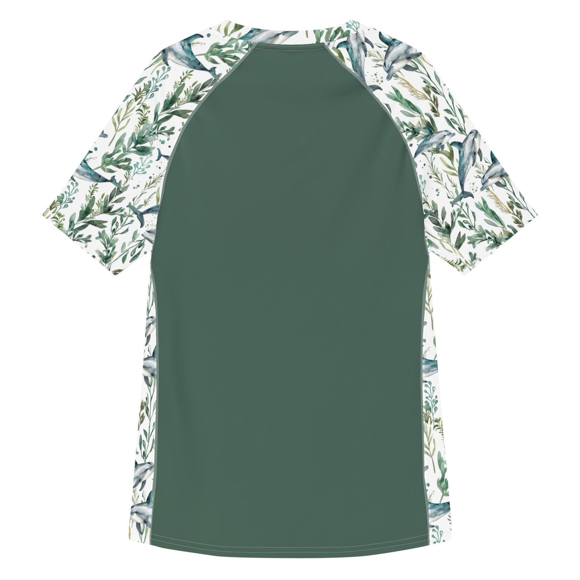 Seascape Dolphin Men’s Short Sleeve Swim Shirt - Salinity Swimwear