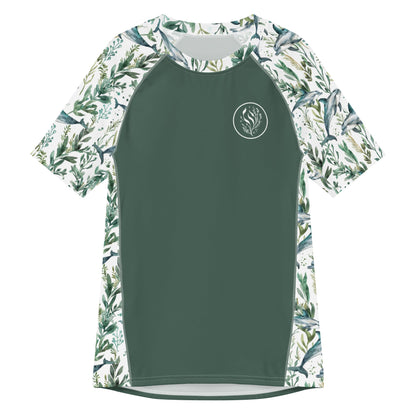 Seascape Dolphin Men’s Short Sleeve Swim Shirt - Salinity Swimwear