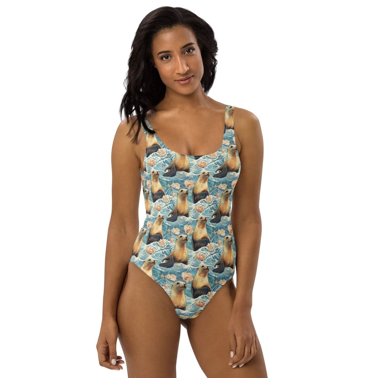 Salinity Swimwear Seaside Sea Lion One - Piece Swimsuit One - Piece Swimsuit