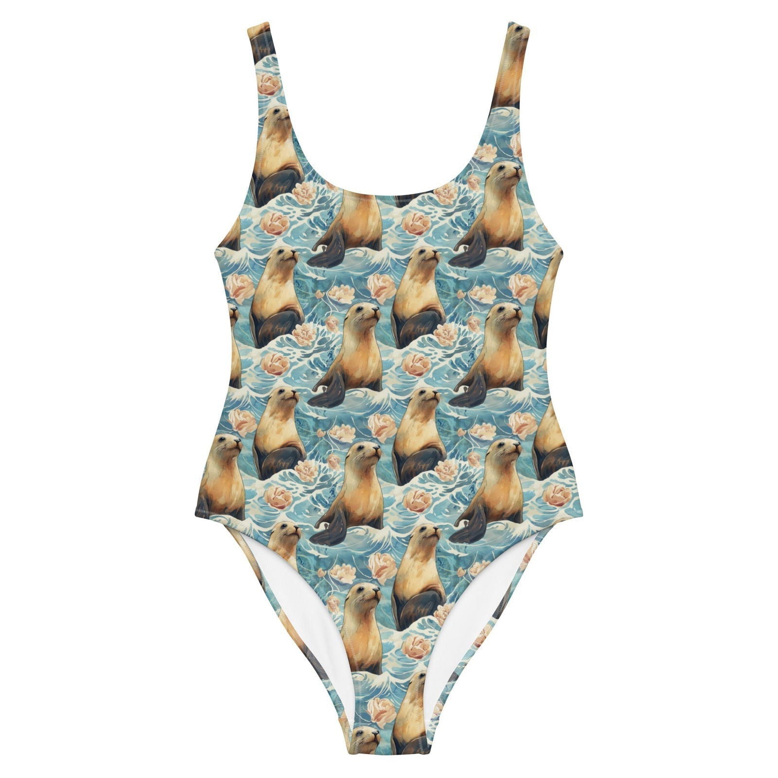 Salinity Swimwear Seaside Sea Lion One - Piece Swimsuit One - Piece Swimsuit