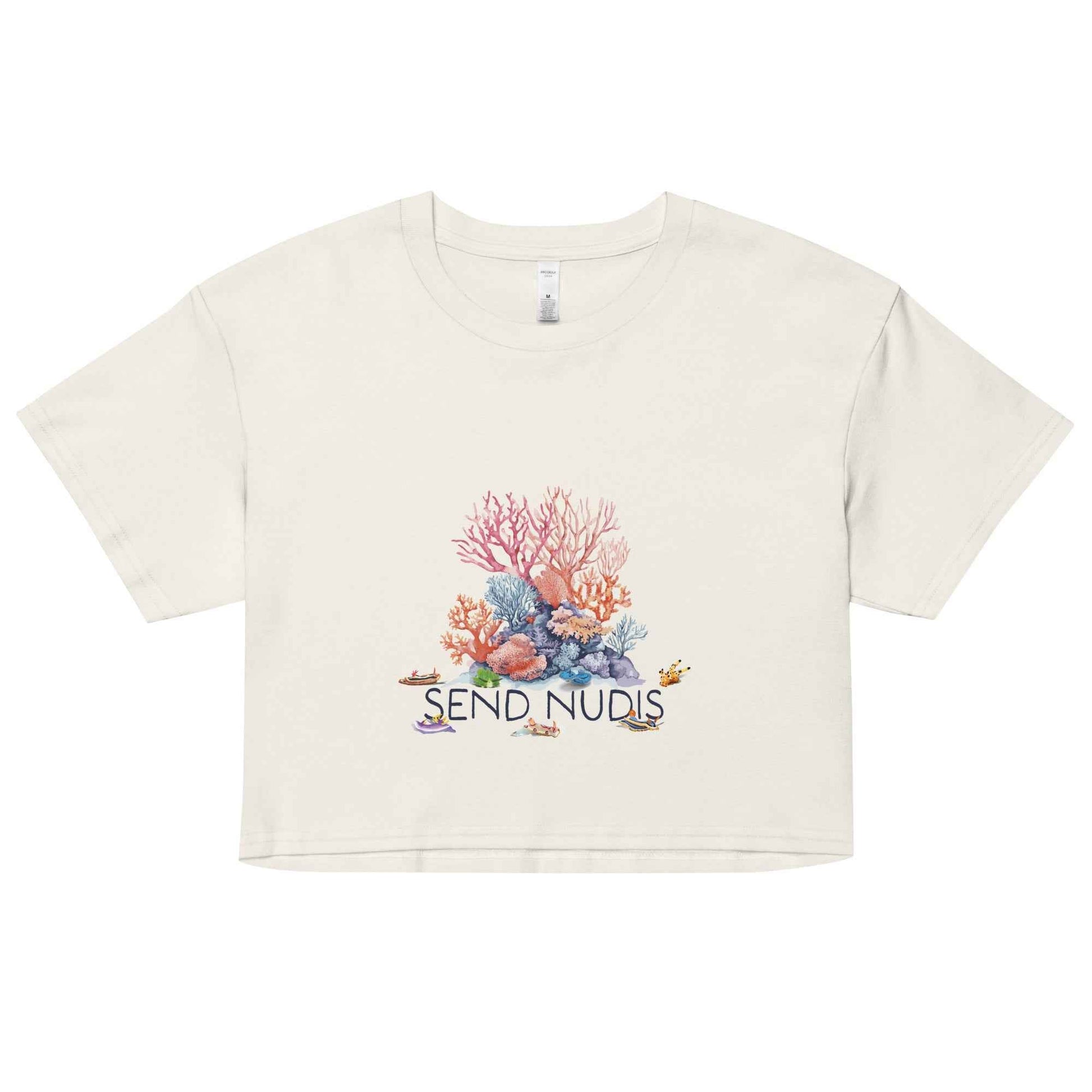 Salinity Swimwear Send Nudis Women’s Crop Top T-Shirt