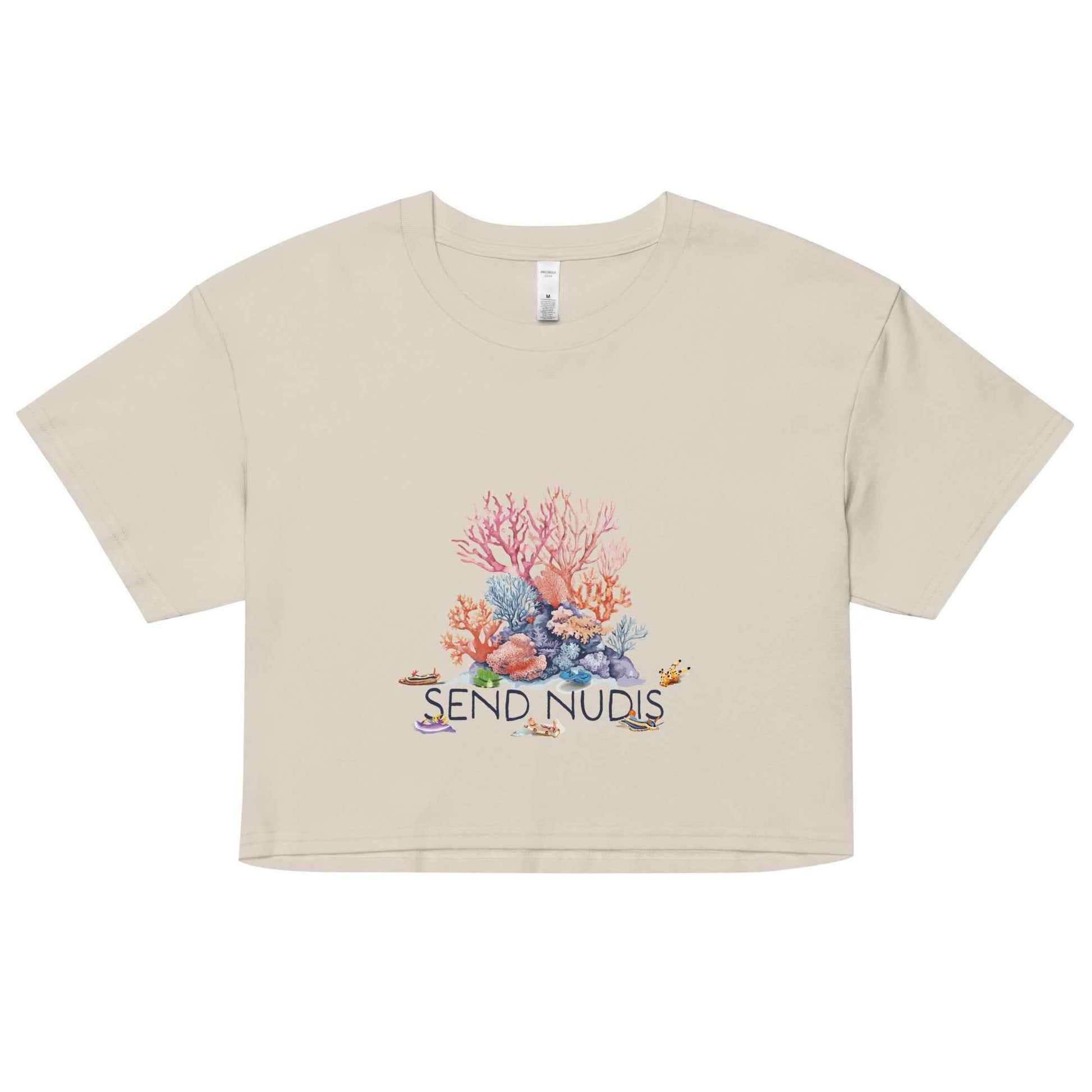 Salinity Swimwear Send Nudis Women’s Crop Top T-Shirt