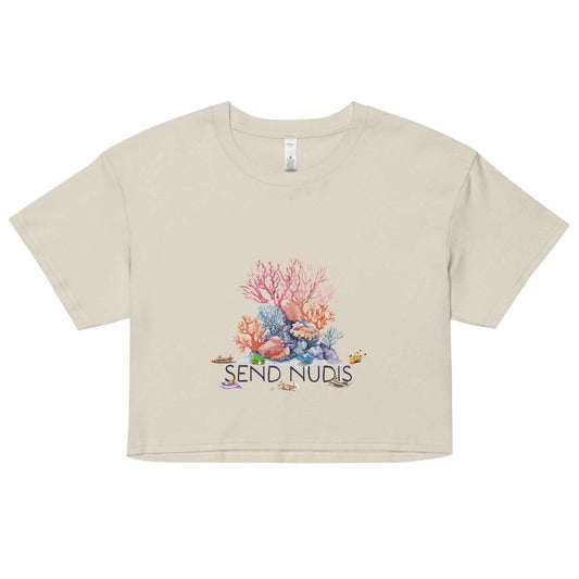 Salinity Swimwear Send Nudis Women’s Crop Top T-Shirt