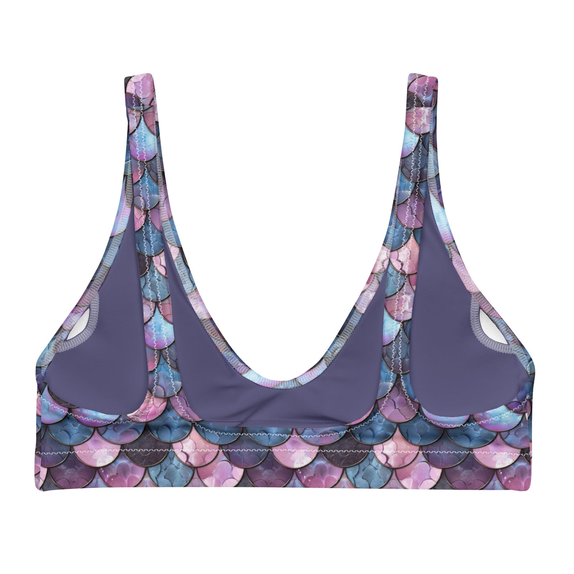 Shadowy Sea Siren Eco Bikini Top - Salinity Swimwear