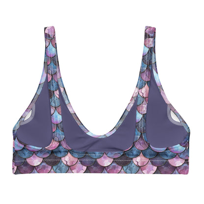 Shadowy Sea Siren Eco Bikini Top - Salinity Swimwear