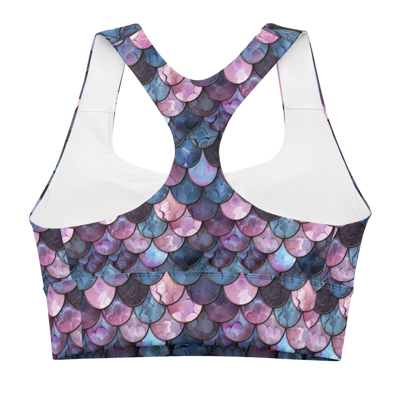 Salinity Swimwear Shadowy Sea Siren Eco Sports Bra Top Sports Top