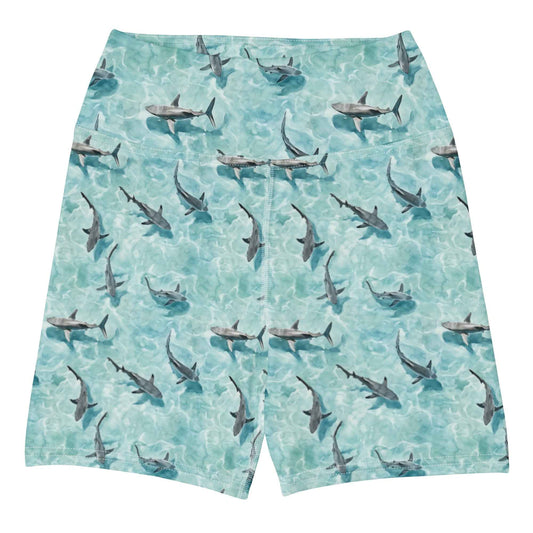 Shark Watch 4" Inch Dive Shorts - Salinity Swimwear