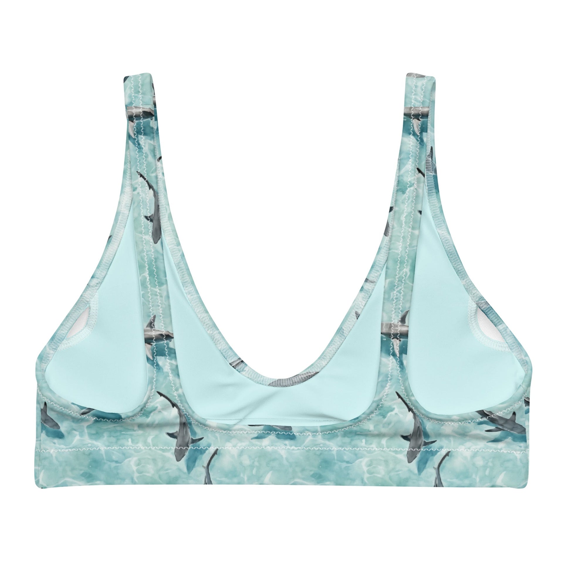 Shark Watch Eco Bikini Top - Salinity Swimwear