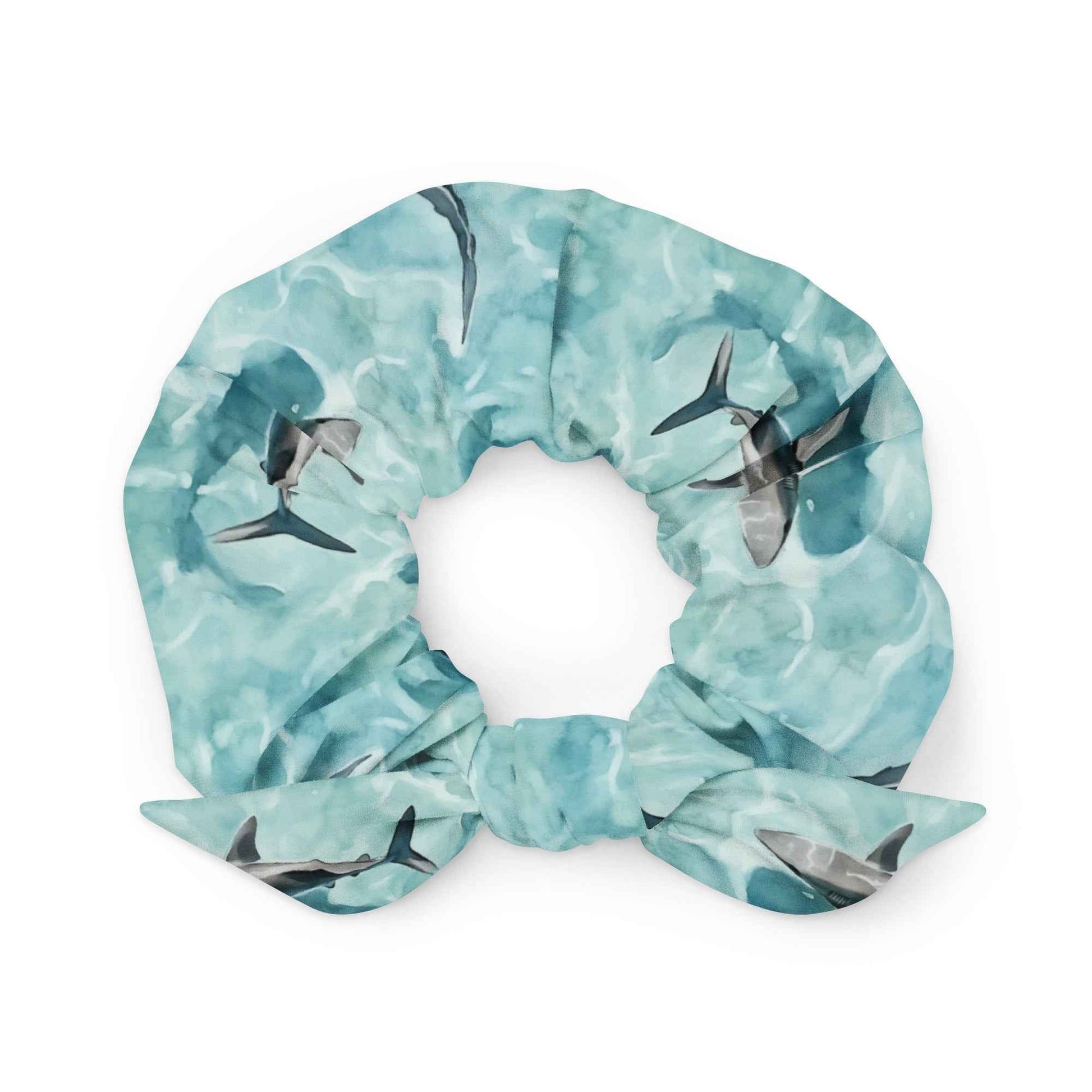 Shark Watch Eco-Scrunchie - Salinity Swimwear