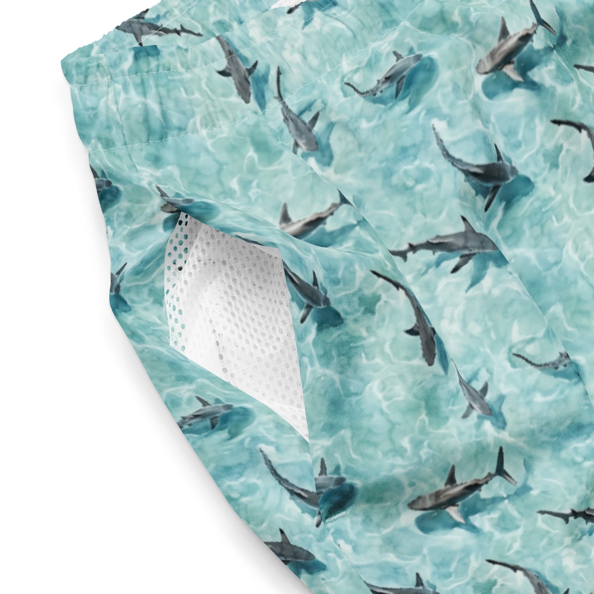 Shark Watch Men's Eco Swim Trunks - Salinity Swimwear
