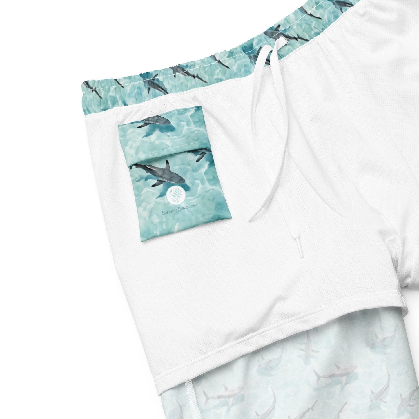 Shark Watch Men's Eco Swim Trunks - Salinity Swimwear