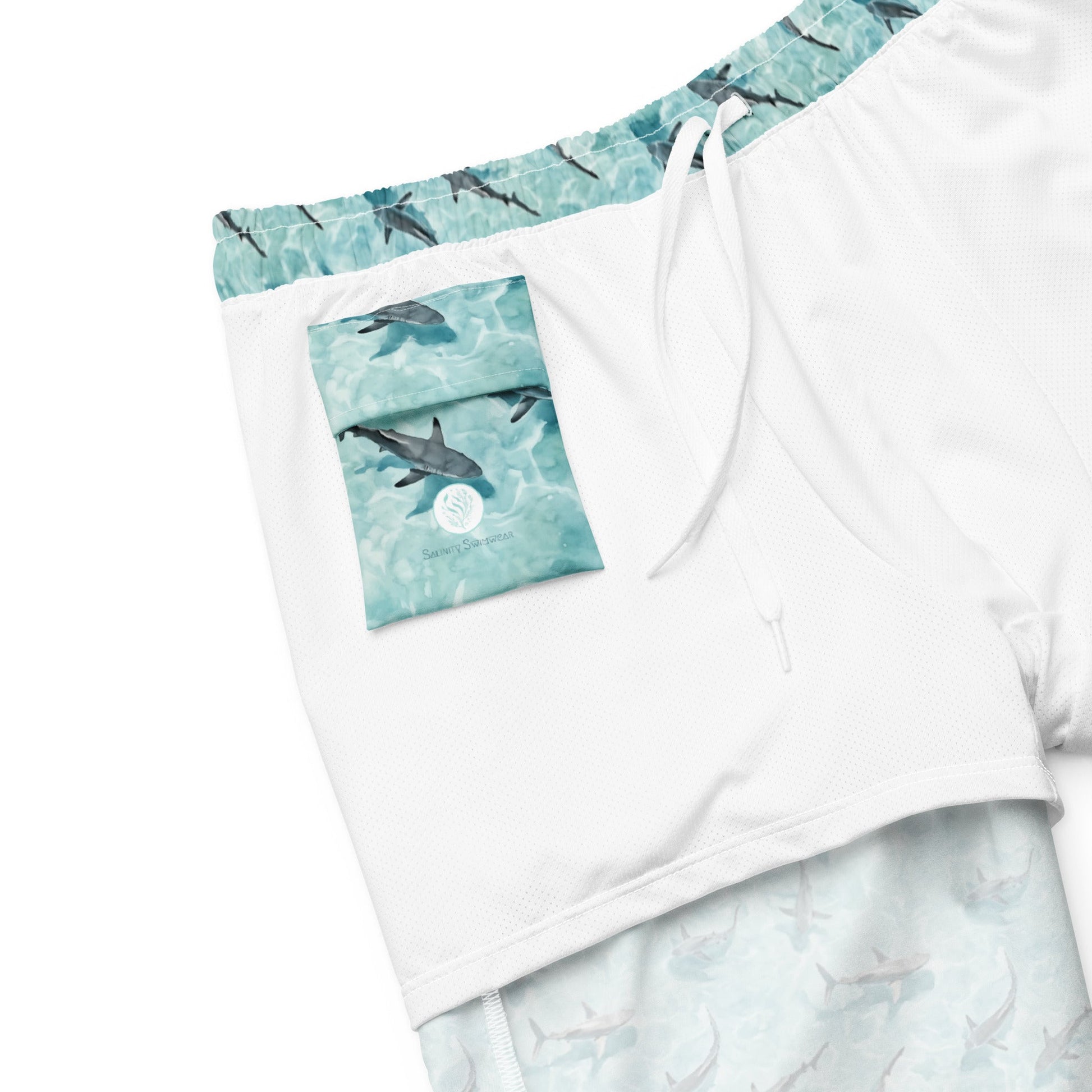 Shark Watch Men's Eco Swim Trunks - Salinity Swimwear