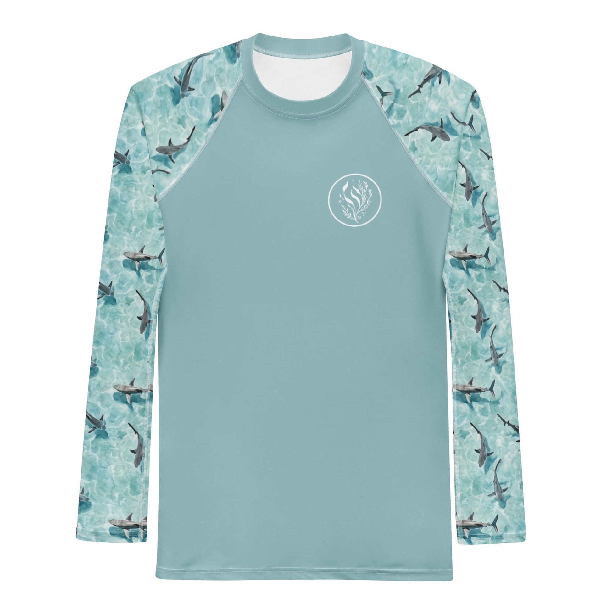 Shark Watch Men's Rash Guard - Salinity Swimwear