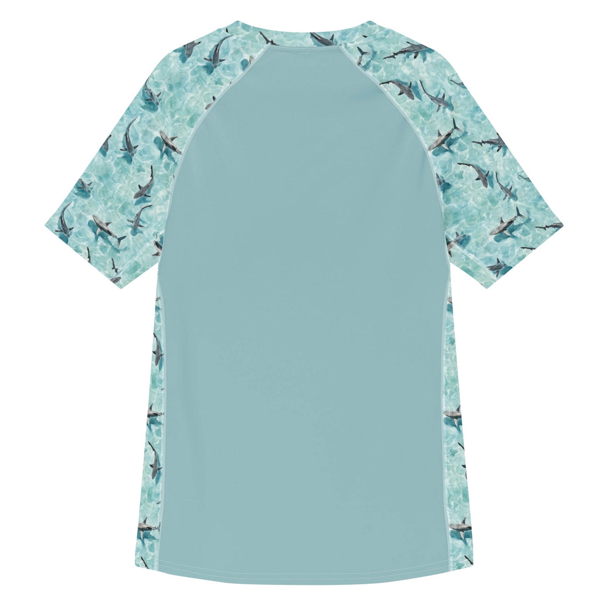 Shark Watch Men’s Short Sleeve Swim Shirt - Salinity Swimwear