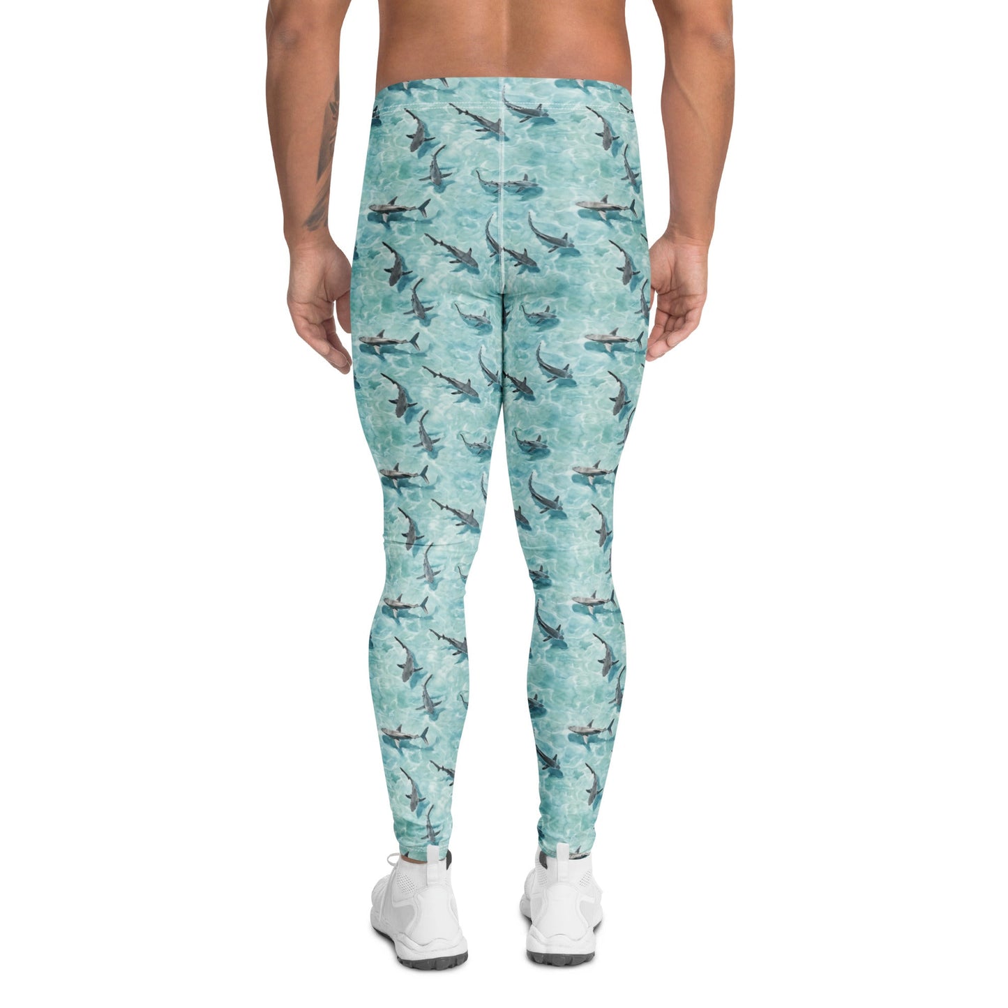 Shark Watch Men's Swim Leggings - Salinity Swimwear