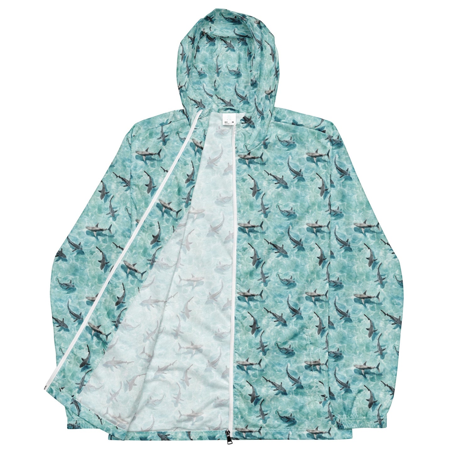 Shark Watch Men’s Windbreaker - Salinity Swimwear