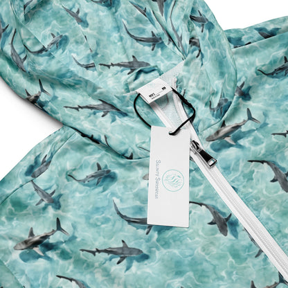 Shark Watch Men’s Windbreaker - Salinity Swimwear