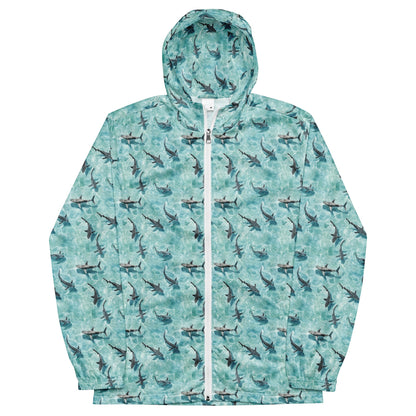 Shark Watch Men’s Windbreaker - Salinity Swimwear