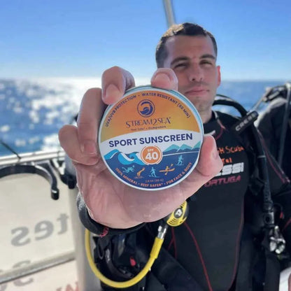 Salinity Swimwear SPF 40 Sport Sunscreen Zinc Balm simple