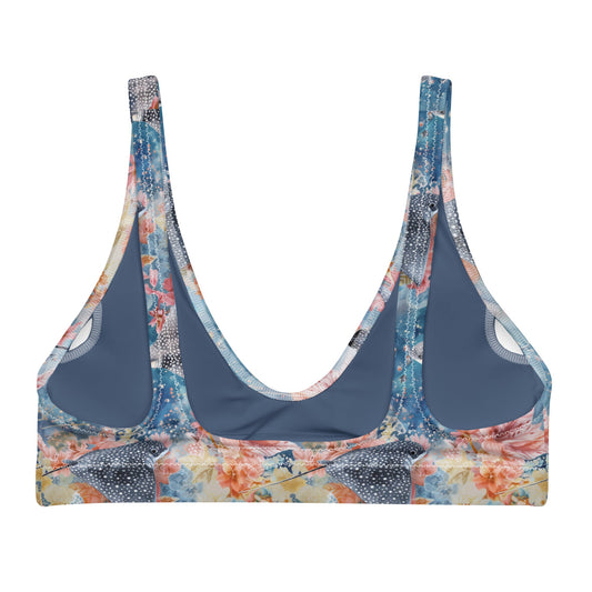 Salinity Swimwear Spotted Eagle Ray Eco Bikini Top Bikini Top